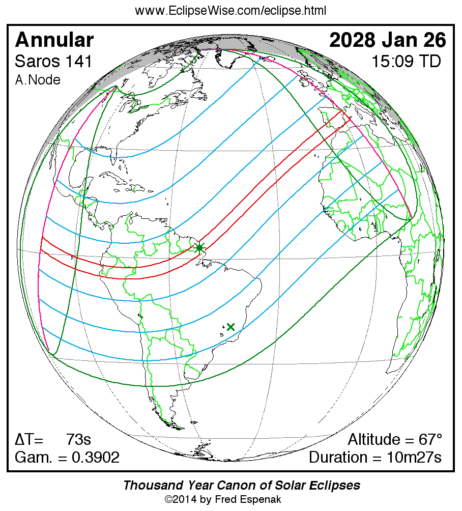 eclipse map