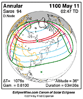 eclipse map