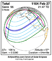 eclipse map