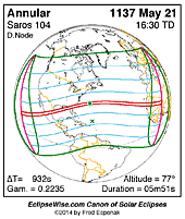 eclipse map