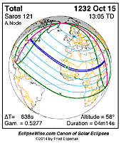 eclipse map