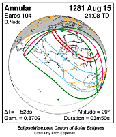 eclipse map