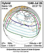 eclipse map