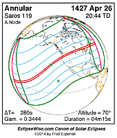 eclipse map