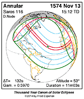 eclipse map