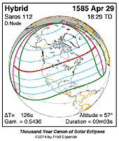 eclipse map