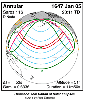 eclipse map