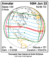 eclipse map