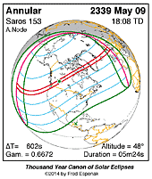 eclipse map