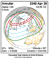 eclipse map