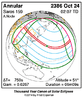 eclipse map