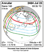 eclipse map