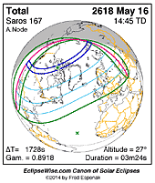 eclipse map