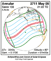 eclipse map