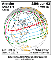 eclipse map