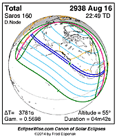 eclipse map